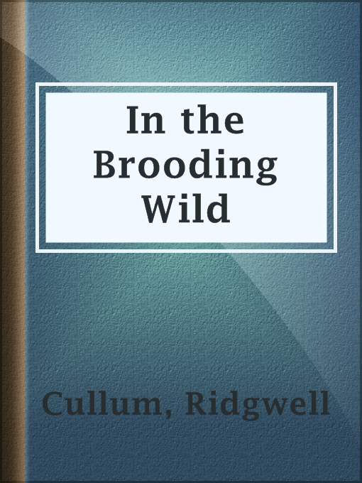 Title details for In the Brooding Wild by Ridgwell Cullum - Available